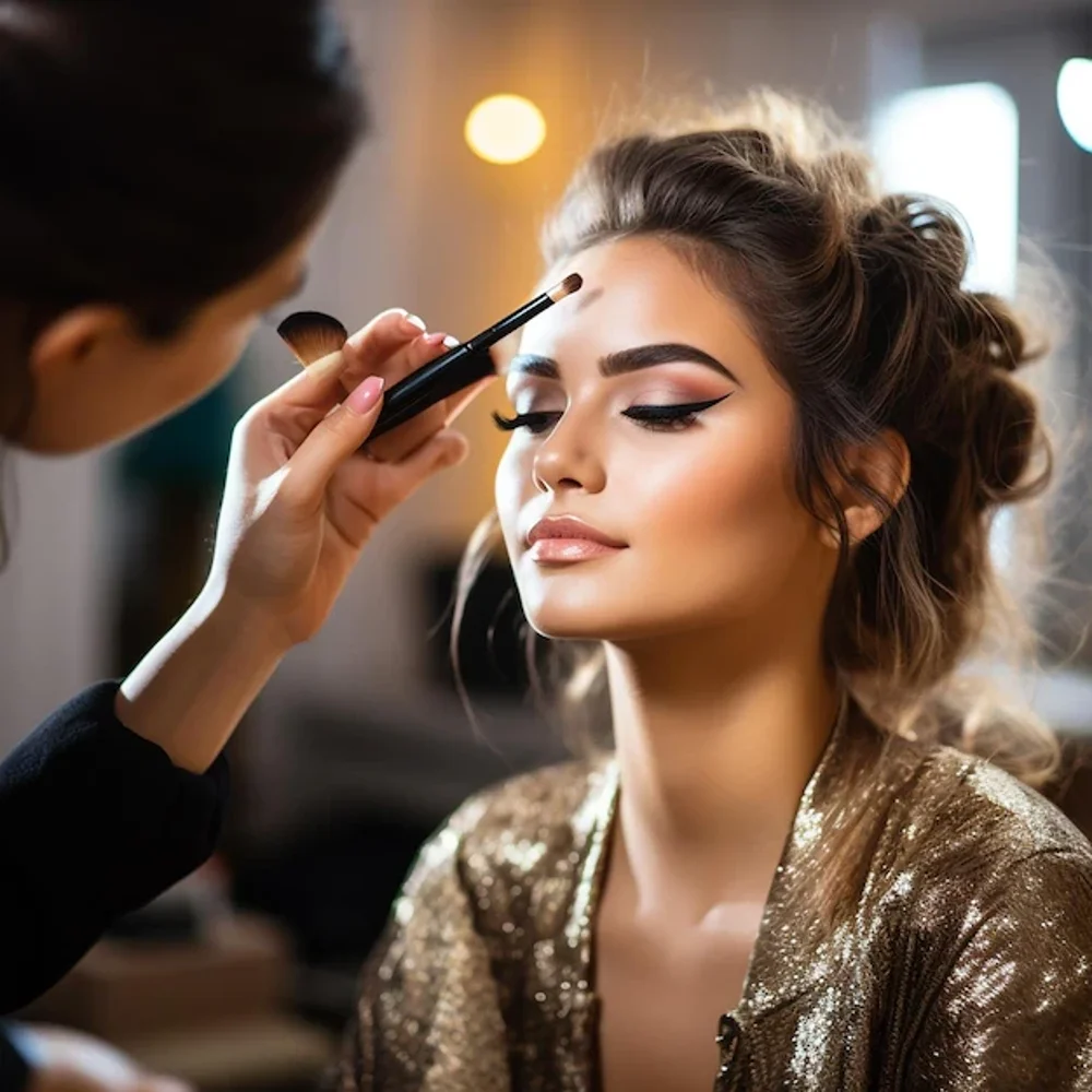 Professionelles Make-up für einen besonderen Anlass